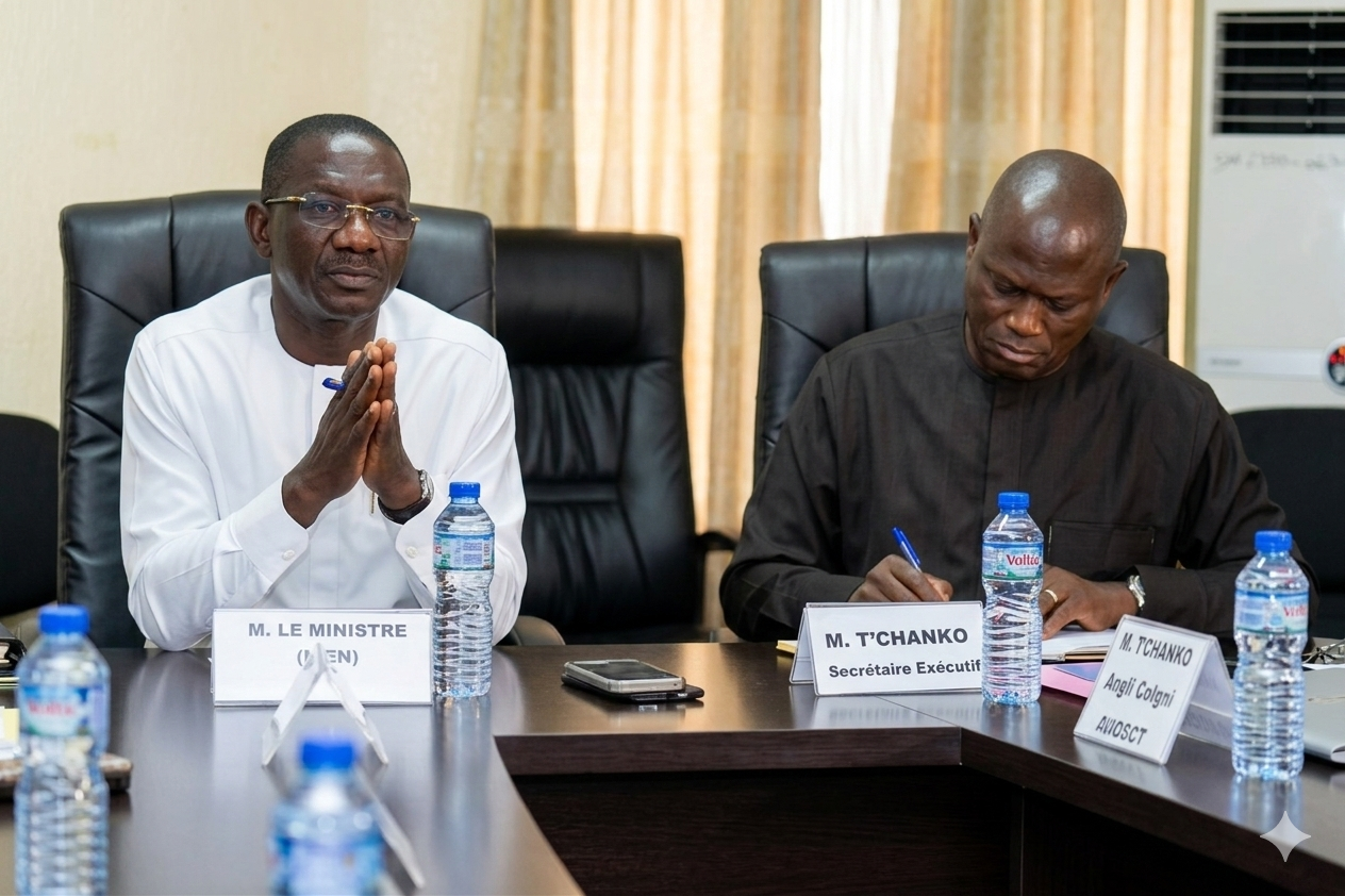 Le ministre de l’Éducation nationale, Mama Omorou, a présidé ce vendredi 7 mars 2026, au siège du Fonds national d’apprentissage, de formation et de perfectionnement professionnels (FNAFPP), une réunion avec les membres du comité de gestion de l’institution. Cette rencontre a été l’occasion pour lui, de partager les grandes orientations de la feuille de route stratégique du ministère de l’Éducation nationale, afin d’en imprégner les membres du comité de gestion du FNAFPP